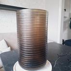 Gave grote nieuwe mat glazen vaas windlicht light en living, Huis en Inrichting, Overige kleuren, Nieuw, Ophalen of Verzenden