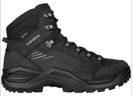 Lowa Renegade EVO GTX Mid - Zo goed als nieuw!, Kleding | Dames, Schoenen, Zo goed als nieuw, Wandelschoenen, Zwart, Ophalen