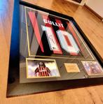 Gesigneerd Shirt Ruud Gullit AC Milan BECKETT + GOUDE LIJST, Ophalen, Zo goed als nieuw, Buitenlandse clubs, Shirt