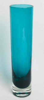 Riihimaen Lasi Vintage design sommerso kunstglas vaas 60’s, Antiek en Kunst, Antiek | Glas en Kristal, Verzenden