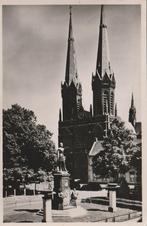 TILBURG Heuvelse Jozef Kerk met Beeld Koning Willem II 1949, Verzamelen, Verzenden, 1940 tot 1960, Gelopen, Noord-Brabant