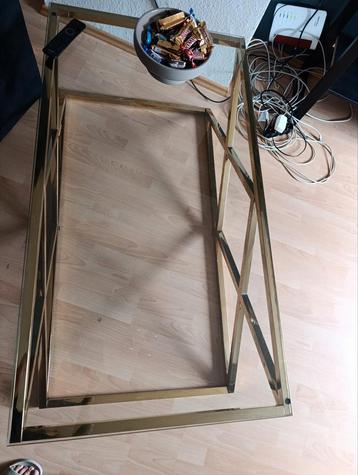 Gouden salon tafel  beschikbaar voor biedingen