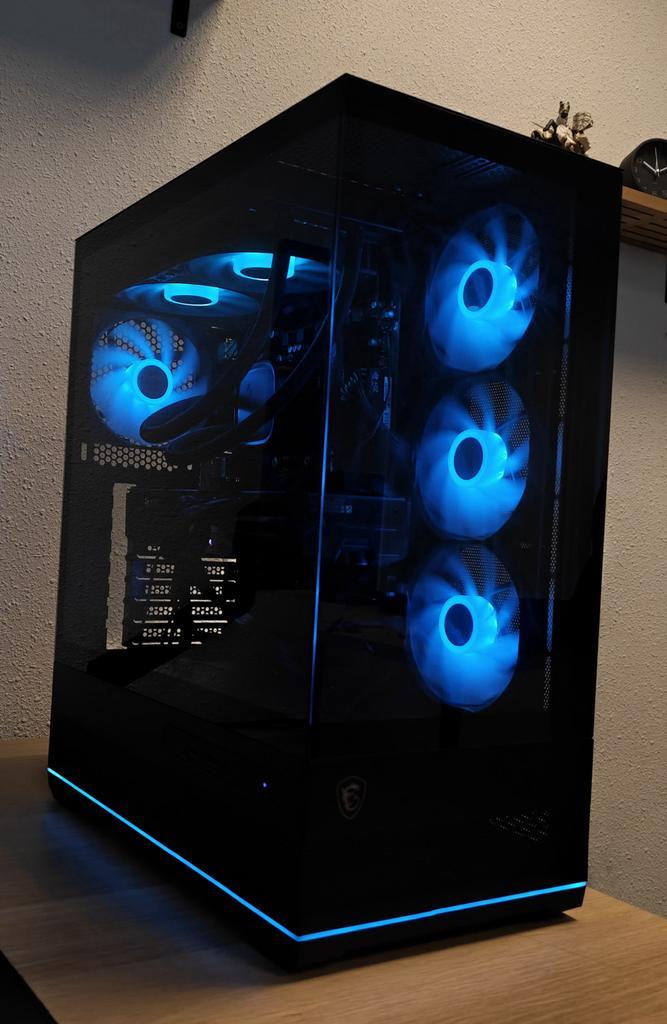 High end Game PC - 9070XT - DDR5 Ryzen 5-7600 - watercooling, Computers en Software, Desktop Pc's, Zo goed als nieuw, 4 Ghz of meer