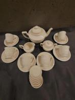 15-delige Empire Royal Creamware+6bordjes Queen's Garde, Antiek en Kunst, Antiek | Servies compleet, Ophalen of Verzenden