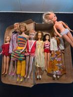 8 oude barbie poppen, Verzamelen, Ophalen of Verzenden, Gebruikt