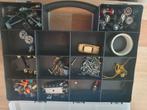 2 dozen met H0 onderdelen., Hobby en Vrije tijd, Modeltreinen | H0, Overige merken, Gelijkstroom of Wisselstroom, Ophalen of Verzenden