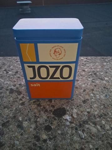Vintage JOZO Zoutbus - Retro Keukenaccessoire beschikbaar voor biedingen