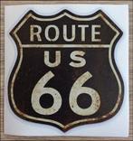 ROUTE 66 USA Texas Retro Vinyl STICKER nr2, Nieuw, Verzenden