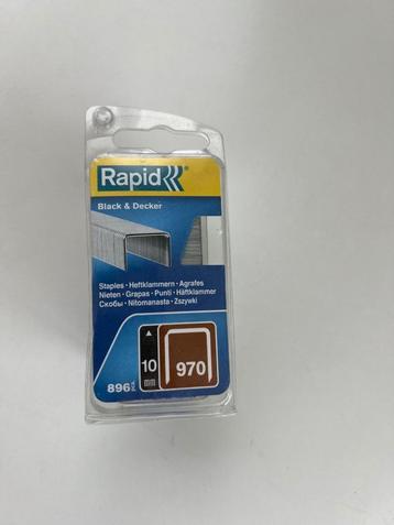  Rapid Nr. 970 vlakdraadnieten 10 mm 900 stuks - NEW