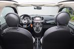 Fiat 500C 0.9 TwinAir Turbo Lounge Airco Audio/Bluetooth, Stof, Gebruikt, Euro 6, Cabriolet
