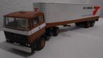 DAF 2800 + Eurotrailer Jos Schreurs Antwerpen  LION CAR 1/50, Hobby en Vrije tijd, Modelauto's | 1:50, Ophalen of Verzenden, Zo goed als nieuw