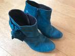 Petrol kleurige laarsjes maat 41, Kleding | Dames, Schoenen, Ophalen, Blauw, Lage of Enkellaarzen, Zo goed als nieuw