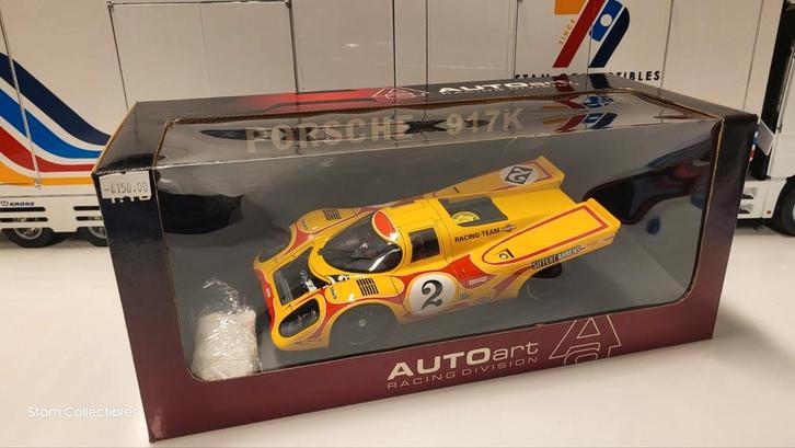 AUTOart Performance Porsche 917K Martini Kyalami - 1970, Hobby en Vrije tijd, Modelauto's | 1:18, Zo goed als nieuw, Auto, Autoart