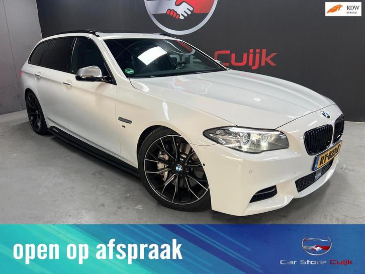 BMW 5-serie Touring M550xd | Softclose | HarmanKardon| Alarm, Auto's, BMW, Bedrijf, Te koop, 5-Serie, 360° camera, 4x4, ABS, Achteruitrijcamera