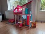 Mattel Malibu barbiespeelhuis incl meubels & accessoires, Ophalen, Gebruikt, Poppenhuis