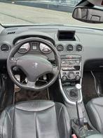 Peugeot 308 1.6 THP CC 2009 Wit, Auto's, Lederen bekleding, 1487 kg, Zwart, 4 cilinders