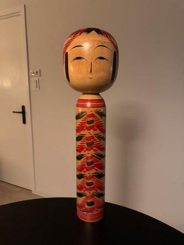 XXL Traditionele Japanse Kokeshi – 61 cm – Yoshiko Takahashi beschikbaar voor biedingen