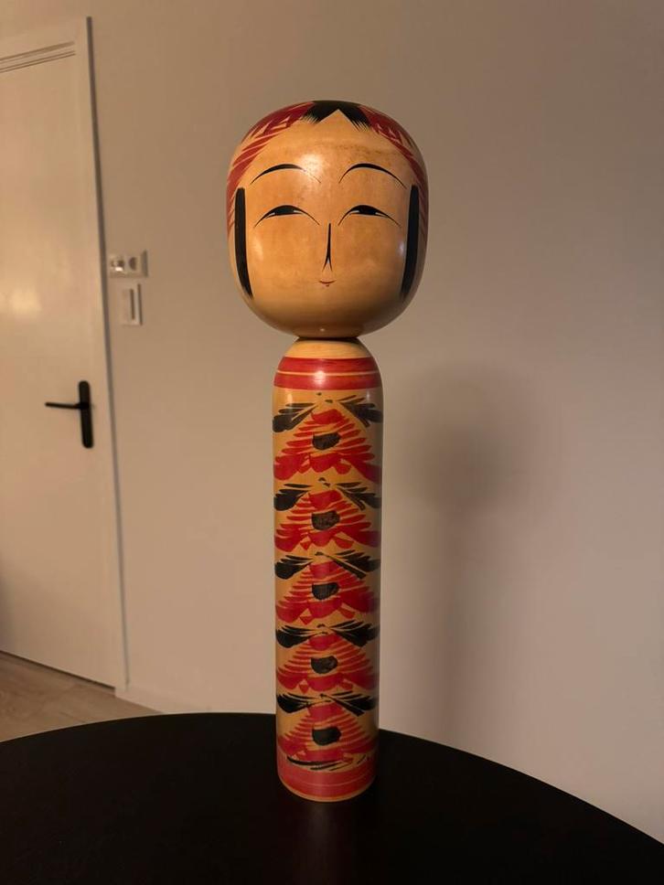 XXL Traditionele Japanse Kokeshi – 61 cm – Yoshiko Takahashi, Antiek en Kunst, Curiosa en Brocante, Ophalen of Verzenden