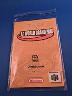 N64 - F1 World Grand Prix handleiding, Spelcomputers en Games, Games | Nintendo 64, Vanaf 3 jaar, 1 speler, Zo goed als nieuw