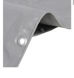 Dekzeil 650 g/m² 3x3 m grijs, 10 tot 15 m², Info@bargains-by-dj.nl, Nieuw, Ophalen of Verzenden