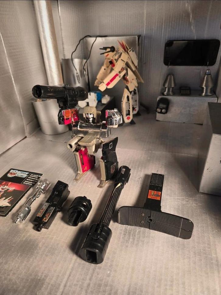 G1 Megatron Compleet - Beschadigd, Verzamelen, Transformers, Gebruikt, G1, Decepticons, Ophalen of Verzenden