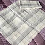 Laura Ashley restant gordijnstof ‘Highland Check’, dove grey, Hobby en Vrije tijd, Stoffen en Lappen, Ophalen of Verzenden, Zo goed als nieuw