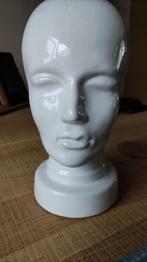Vintage West Germany Keramieken Wit hoofd, Ophalen of Verzenden