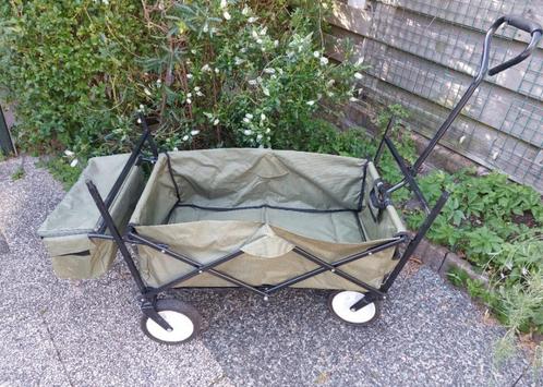 Opvouwbare Bolderkar/campingkar, zee-bolderkar Tectake, Caravans en Kamperen, Bolderkarren, Gebruikt, Opvouwbaar, Ophalen