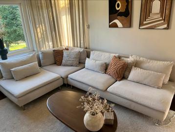 Ikea Söderhamn hoekbank beige modulair beschikbaar voor biedingen