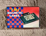 7 in 1 Magnetische Reisspellen, Hobby en Vrije tijd, Gezelschapsspellen | Bordspellen, Een of twee spelers, Ophalen of Verzenden