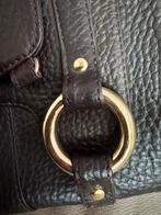 Otazu leren tas met gouden accenten, Sieraden, Tassen en Uiterlijk, Tassen | Damestassen, Ophalen of Verzenden, Gebruikt, Bruin