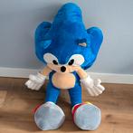 Grote Sonic pluche (100 cm), Kinderen en Baby's, Speelgoed | Knuffels en Pluche, Ophalen, Zo goed als nieuw, Overige typen
