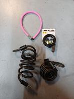 4x Fietssloten - Verschillende Types (Axa), Ophalen of Verzenden, Gebruikt, Kabelslot