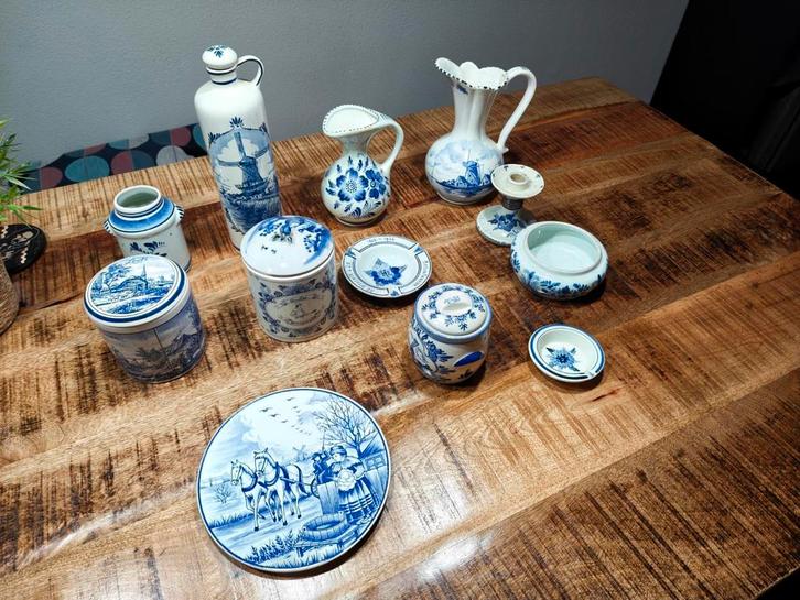 Delfts Blauw Collectie, Antiek en Kunst, Antiek | Keramiek en Aardewerk, Ophalen of Verzenden