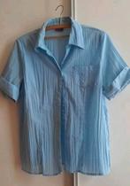 Blauwe blouse maat 46, Blauw, Maat 46/48 (XL) of groter, Ophalen of Verzenden, Zo goed als nieuw