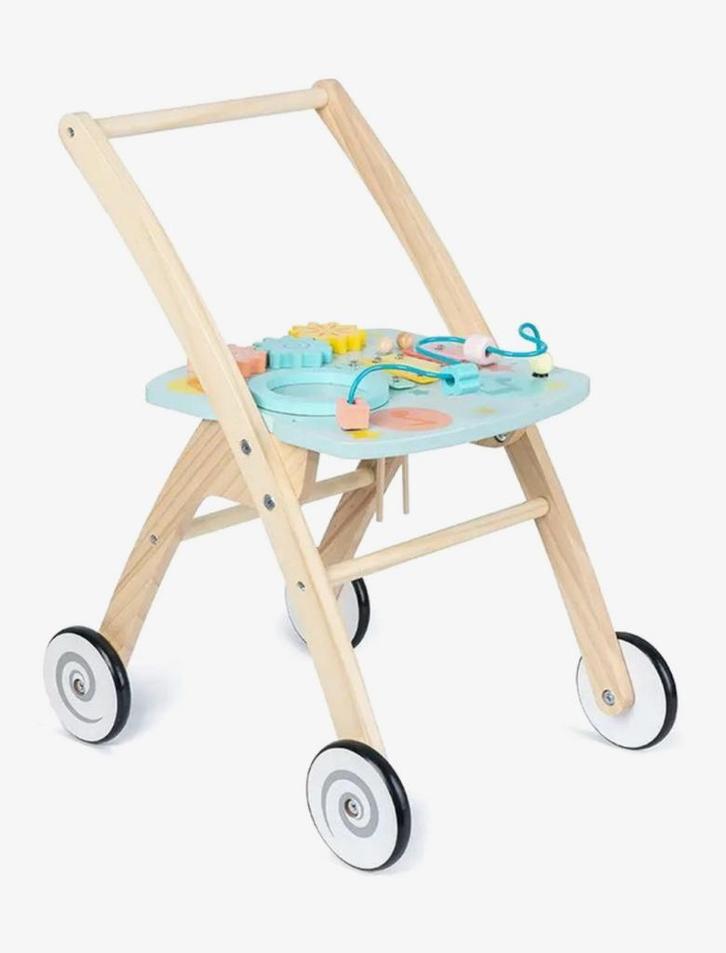 Partij houten loopwagens – 29 stuks – Nieuw in doos €9 P/S, Kinderen en Baby's, Speelgoed | Houten speelgoed, Nieuw, Overige typen