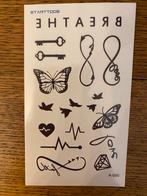 Tattoo stickers, nieuw jn verpakking, Nieuw, Toebehoren, Ophalen of Verzenden, Handen en Nagels