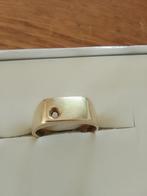 14 karaat gouden ring 585, Verzenden, Zo goed als nieuw, 17 tot 18, Dame of Heer