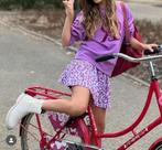 Cortina tour foets meisjes 22 inch rood roze, Fietsen en Brommers, Fietsen | Meisjes, Ophalen, 22 inch, Gebruikt, Handrem