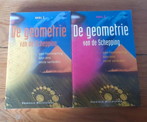 Drunvalo Melchizedek - De geometrie van de Schepping 1+2, Boeken, Filosofie, Gelezen, Ophalen of Verzenden