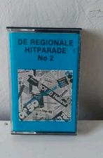 De regionale hitparade no 2 vintage cassettebandje muziek, Ophalen of Verzenden, Zo goed als nieuw, 1 bandje, Origineel