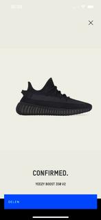 Yeezy Boost 350 V2 Onyx Maat 44, Nieuw, Ophalen of Verzenden, Yeezy, Sneakers of Gympen