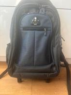Enrico Benetti laptop trolley/ rugzak blauw/grijs 17 inch, Computers en Software, Laptoptassen, Ophalen of Verzenden, 17 inch of meer