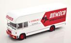 Atlas 1:43 Berliet GBK 75 Transporter Demeco 1969 wit rood, Hobby en Vrije tijd, Modelauto's | 1:43, Overige merken, Atlas / Altaya