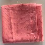 Broderie zalmroze 0.70 cm 1.50 breed, Hobby en Vrije tijd, Stoffen en Lappen, Overige kleuren, 120 cm of meer, Nieuw, Ophalen of Verzenden