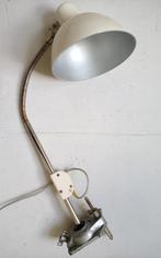 Reif Dresden Bauhaus bureaulamp bakeliet kap flexibele hals, Verzenden, Metaal, 50 tot 75 cm
