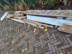Gratis stookhout, Doe-het-zelf en Verbouw, Hout en Planken, Ophalen, Gebruikt, 50 mm of meer, Balk
