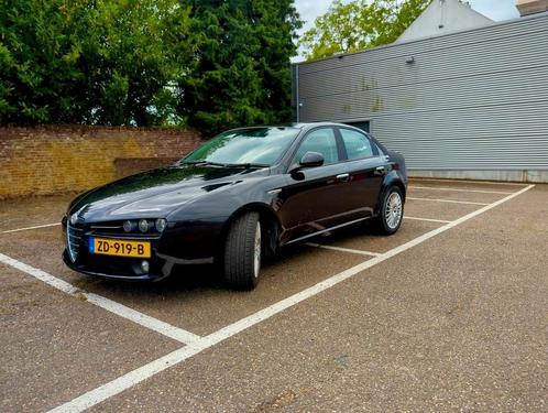 Alfa Romeo 159 2.4 JTD 20V 147KW 2007 Zwart, Auto's, Alfa Romeo, Diesel, D, Sedan, Handgeschakeld, Geïmporteerd, Zwart, Zwart
