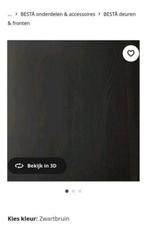 Ikea besta deurtjes LAPPVIKEN zwartbruin 60x64, Ophalen, Zo goed als nieuw
