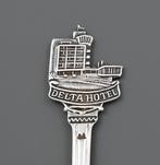 lepeltje Delta Hotel Vlaardingen, verzilverd, Verzenden, Metaal, Bestek, Verzilverd